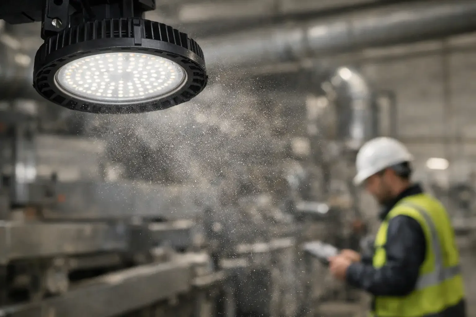 Are LEDs Safe Around Dust in Industrial Plants?