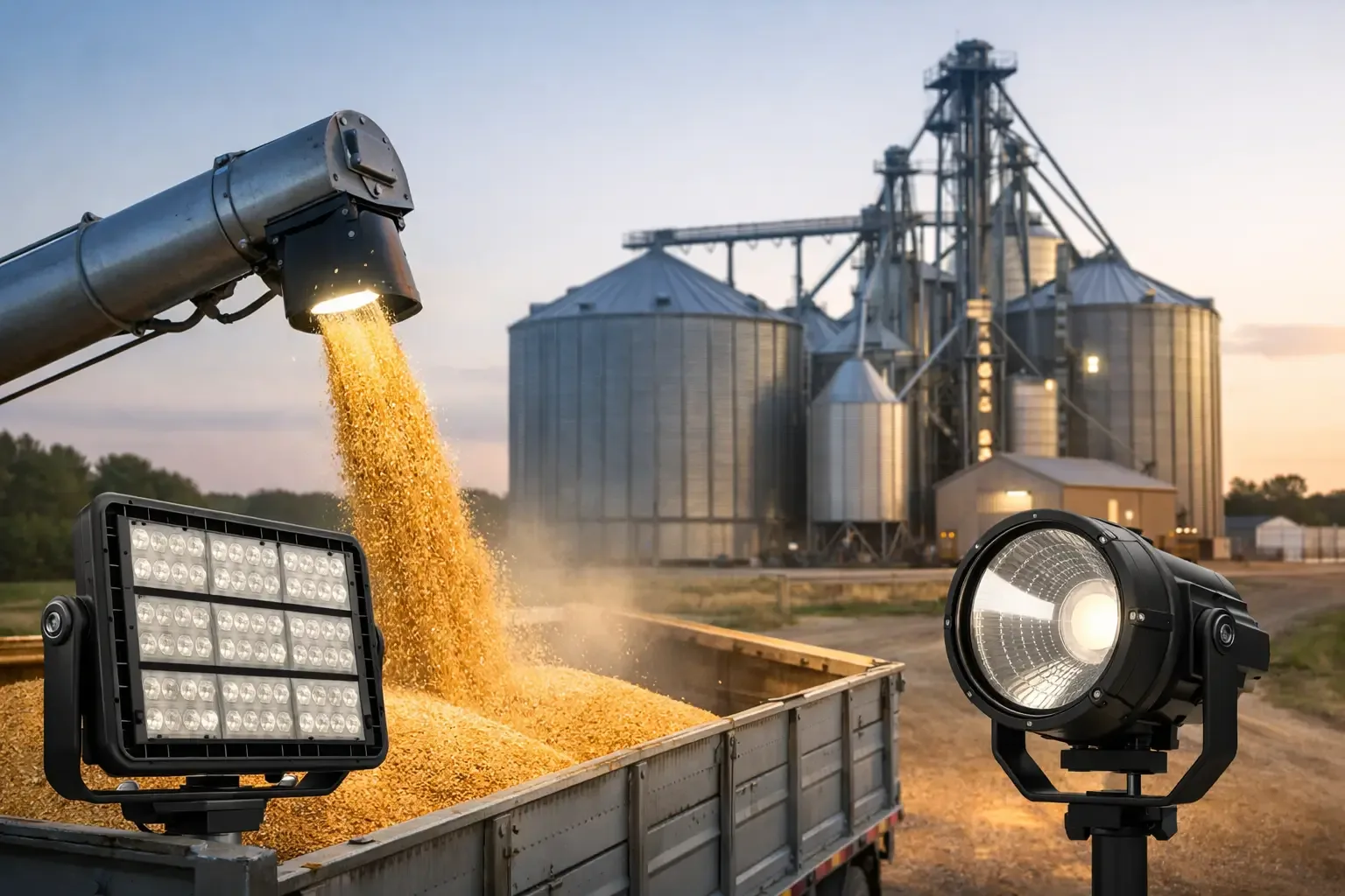 Best Fixtures for Grain Elevators and Grain Handling