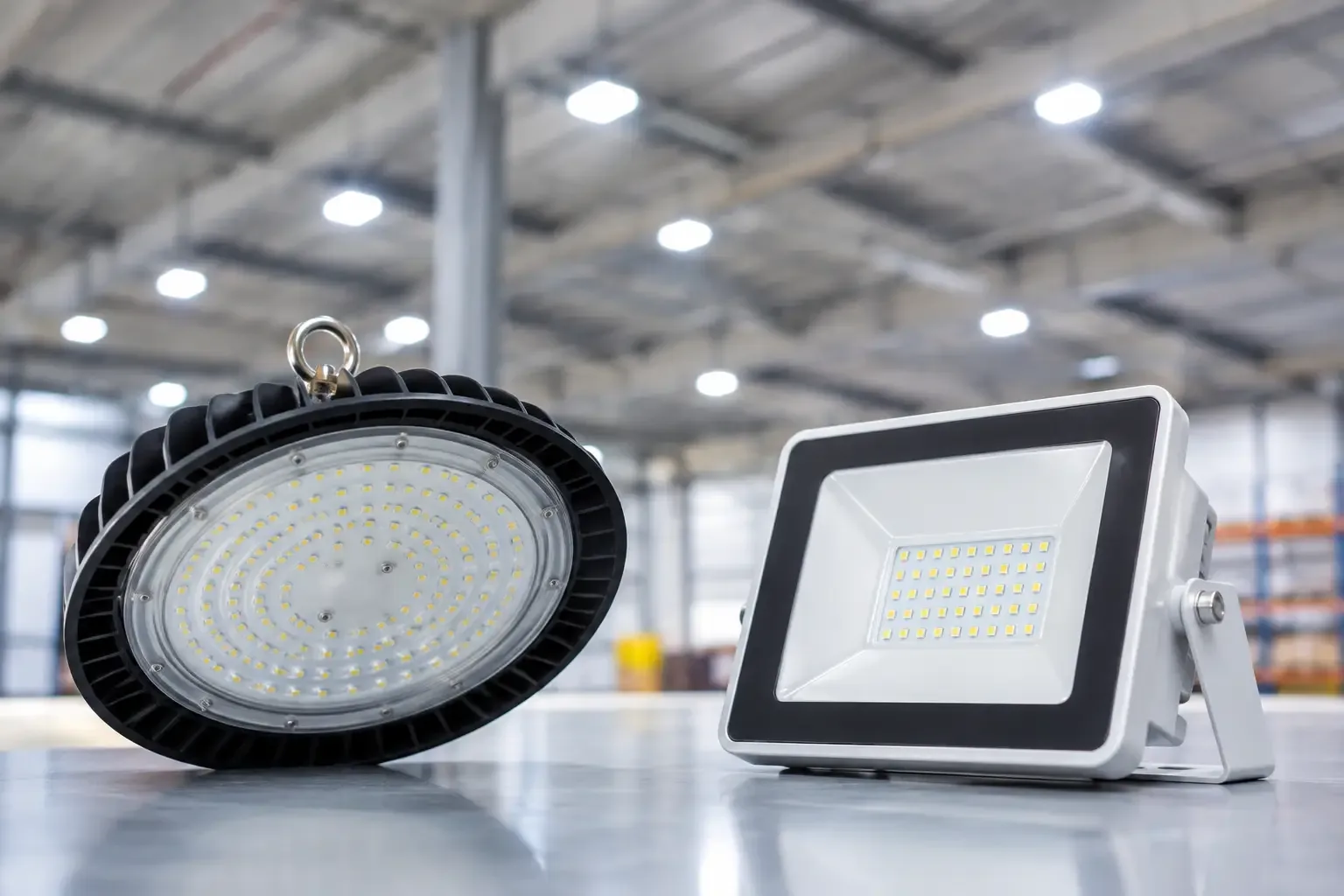 Difference Between Lux and Lumens in Industrial Lighting