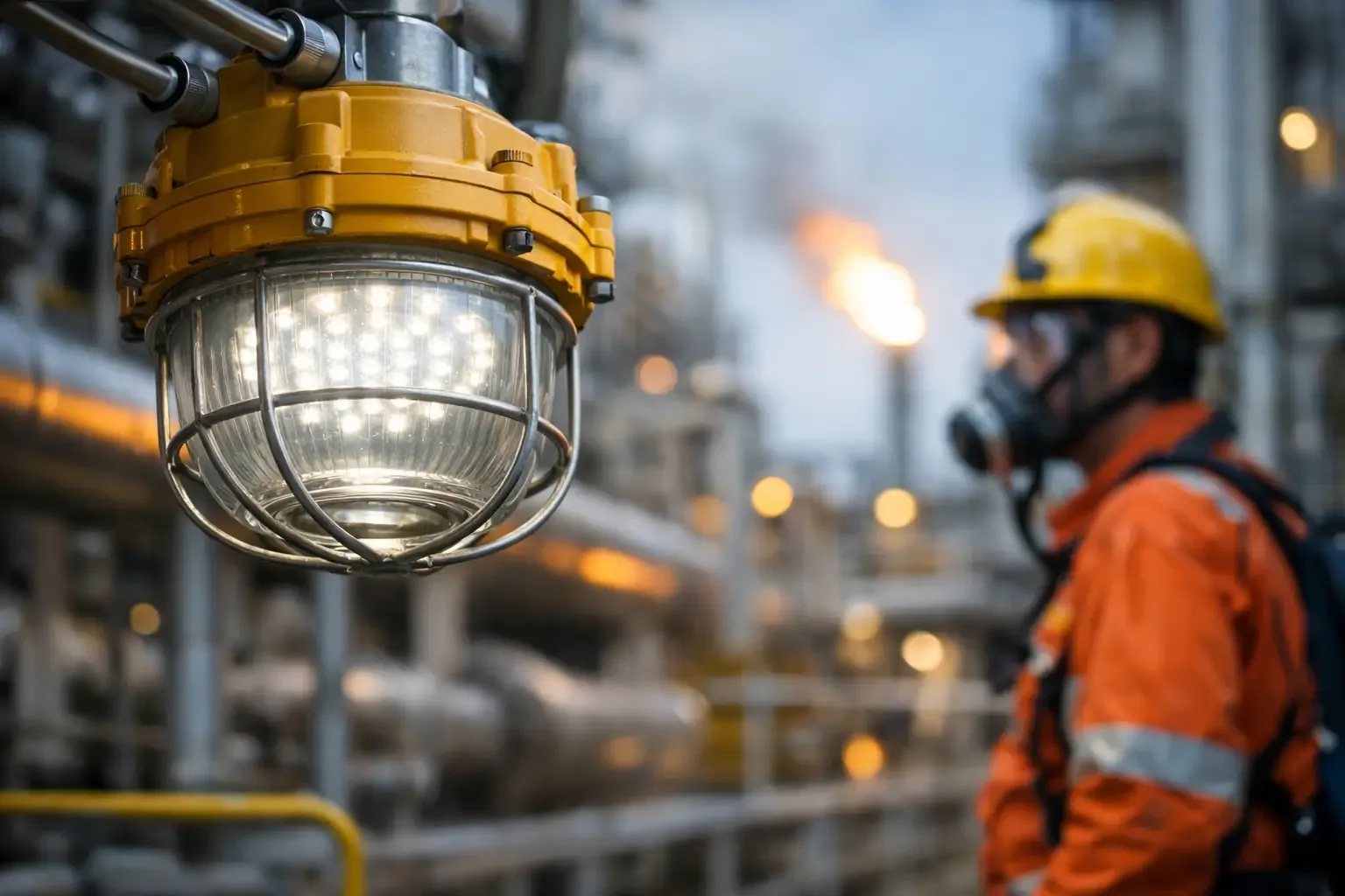 Ex Proof LED Lights for Hazardous Work Areas