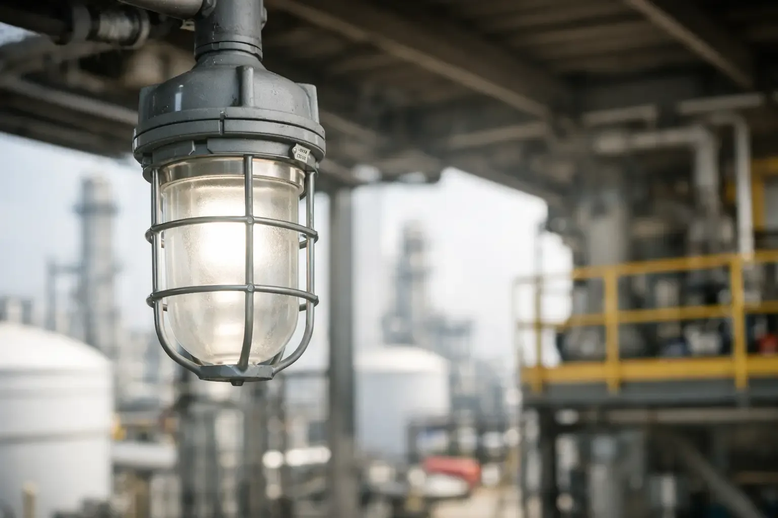 How to Specify Vaporproof Luminaires for Industrial Sites