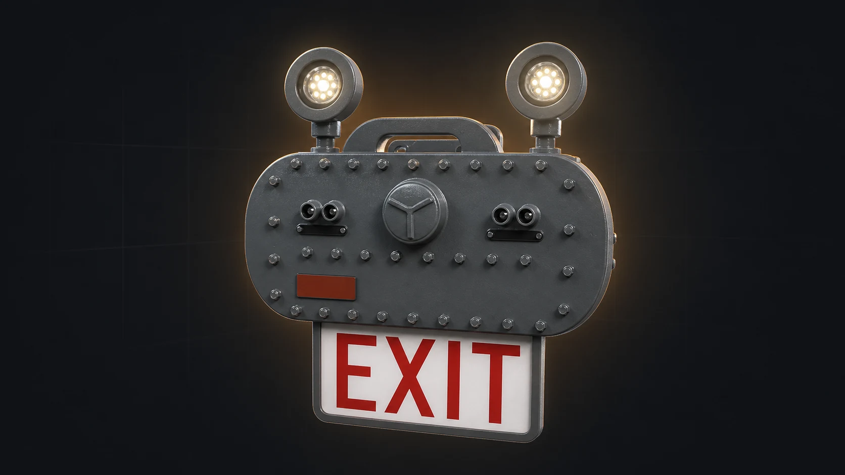 EX-ES03 explosion proof exit and emergency fixture