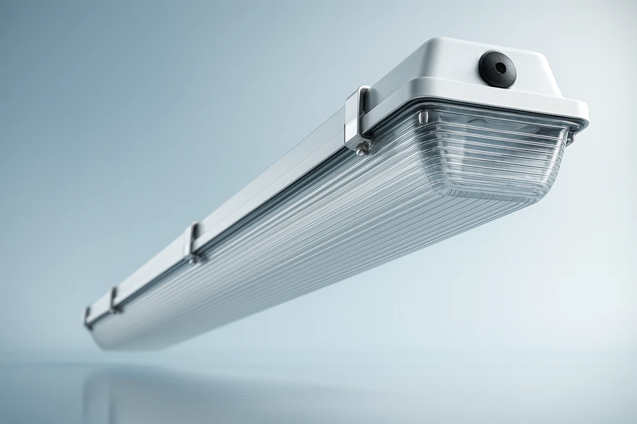 CIT2 vapor tight LED, IP66, NEMA 4X, NSF food grade, linear fixture for washdown zones in food processing and cold storage.